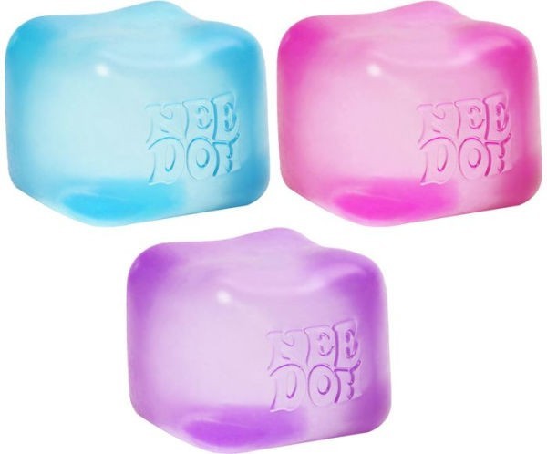 Nee Doh  Nice Cube Squishy Stress Relief Toy – Surprise Color (1 Piece)