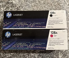 HP CE323A 128A Black  Magenta Toner Cartridge Genuine Brand New Sealed