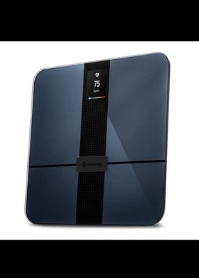 Etekcity Smart Fitness Scale with Heart Rate and BMI, ESF-A591S-KUS, Black