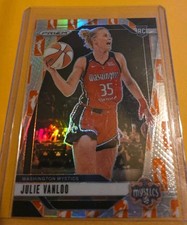2024 Panini Prizm WNBA - Julie Vanloo #42 WNBA Logo Prizm (RC)