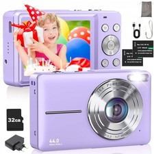 Digitalkamera Fotokamera HD 1080P 44MP Fotoapparat mit 32G Karte 16X Digitalzoom