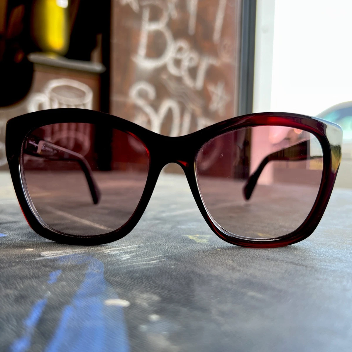 Salvatore Ferragamo Red Sunglasses for Women for sale | eBay