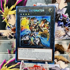 Yugioh Ryzeal Detonator MP25-EN121 Prismatic Secret Rare 1st Ed Near Mint