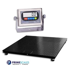 New Prime Scales 48x48 Floor Scale / Indicator Legal For Trade 2500x0.5lb