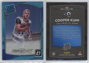2017 Donruss Optic Rated Rookie Aqua Prizm /299 Cooper Kupp #179 Rookie RC