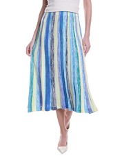 Nic Zoe Coastal Crush Knit Skirt Women's