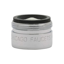 CHICAGO FAUCETS E74JKABCP Laminar Outlet,Brass,13/16 in - 27 48YD50