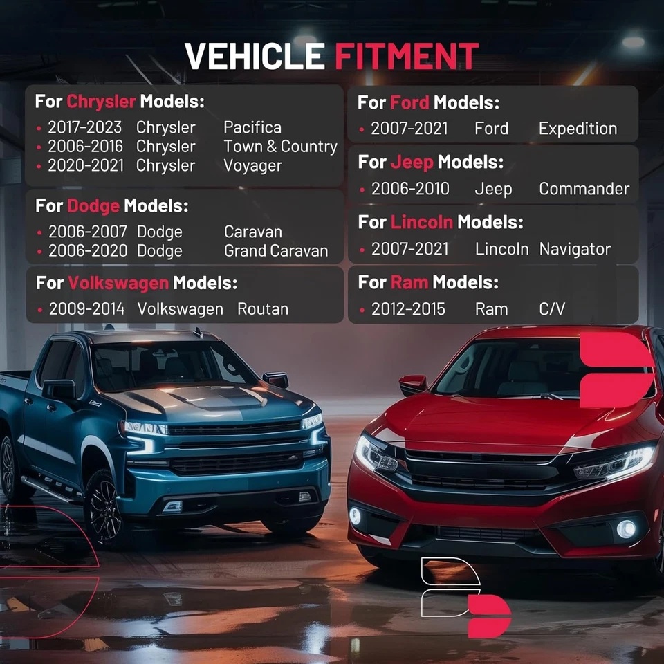 Motor soplador calentador HVAC 700234 para Dodge Grand Caravan Town & Country 2006-20 Foto 3 de 4