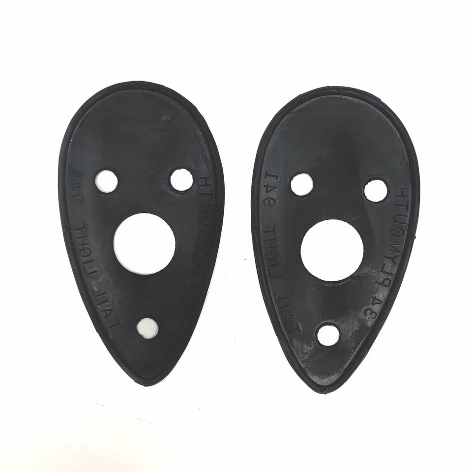 Par de almohadillas de goma para lámpara trasera derecha e izquierda Plymouth 1934-1935 Foto 2 de 4