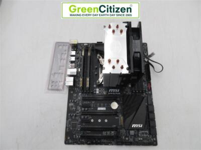 MSI X99A SLI PLUS LGA2011 ATX Motherboard Xeon E5-1620 v3 3.5GHz 16GB RAM