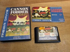 ebay® Auktion 156116038747 | Cannon Fodder Sega Mega Drive MD OVP komplett CIB Thumbnail of ebay® auction 156116038747 | Cannon Fodder Sega Mega Drive MD OVP komplett CIB