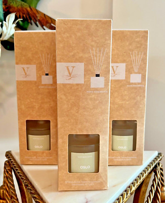 Set 3 x New Vila Hermanos OSLO Reed Diffusers 100ml/3.38oz EACH Made in Spain