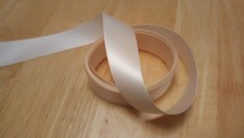 Ballet Pointe Shoe Ribbon 3 metres x 25mm(1") Pink/Nude Double Sided UK Supplier