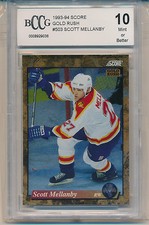 1993-94 Score (Gold Rush) Scott Mellanby (#503) BCCG10 BCCG