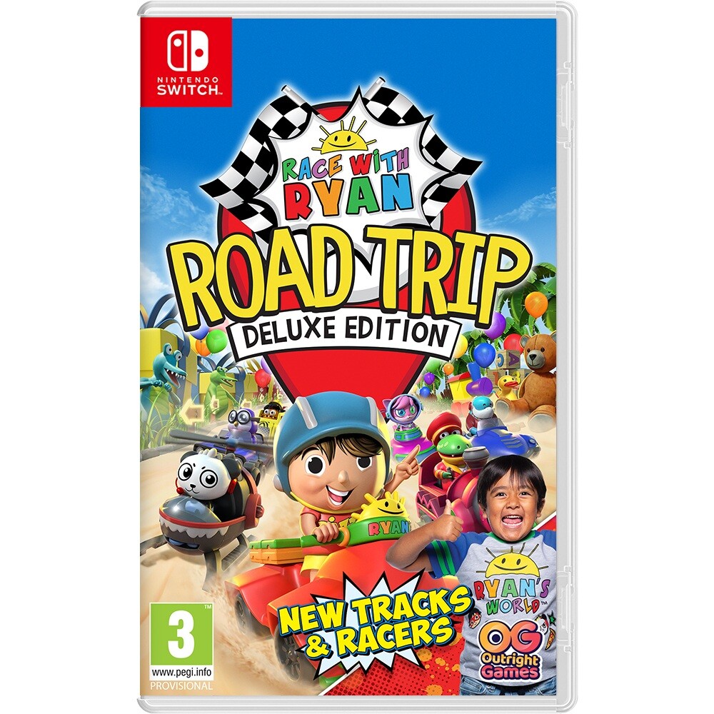Race With Ryan Road Trip Deluxe Edition Nintendo Switch EXCELLENT Condition