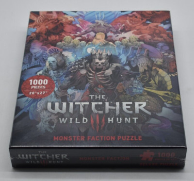 New Sealed Witcher 3 Wild Hunt: Monster Faction Puzzle Puzzle FAST SHIPPING !!