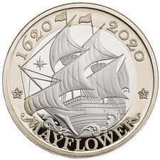 2020 Mayflower £2 Coin Two Pound Coin