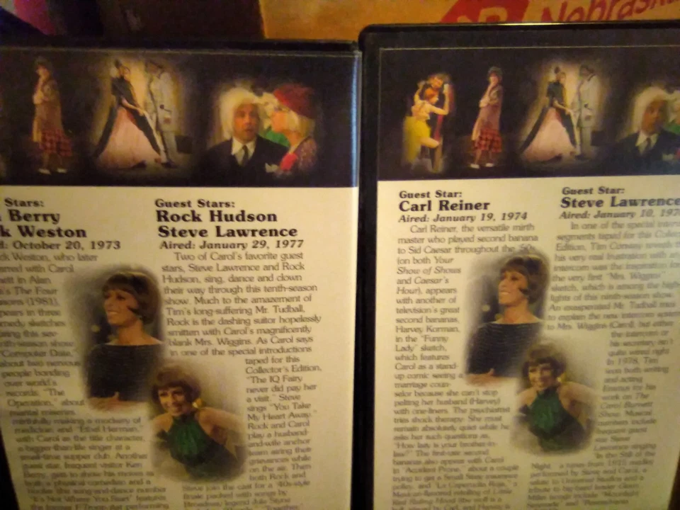 THE CAROL BURNETT SHOW RARE COLLECTOR'S EDITION 10 VHS Foto 3 de 4