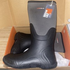 🌹Hisea Rubber Rain Man Boots. Waterproof New In Box . Size 7