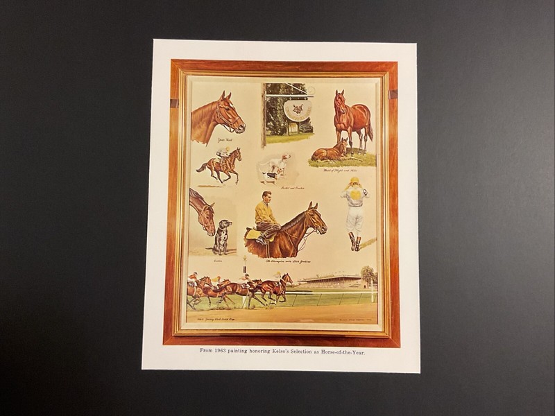 KELSO photo Horse Racing  1964 Maid Of Flight  Your Host