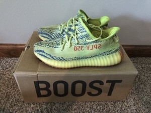 yeezy boost 350 v2 semi frozen yellow ebay