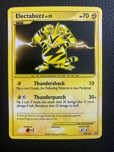 Electabuzz #128 Pokemon Platin Holo
