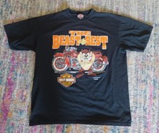 Harley Davidson Taz Tasmanian Devil The BEAST with the BEST 1993 XL T Shirt