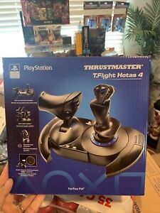 Ps4 Pc Thrustmaster T Flight Hotas 4 Throttle Joystick Brand New Sealed Ebay