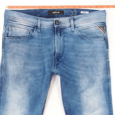 replay stretch jeans mens