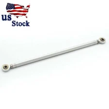100mm Motorcycle Gear Shift Linkage Shifter Link Rod For Racing Rearsets Silver