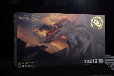 Stock 1/35 Nanmu Supplanter 2.0 Spinosaurus Figure Dinosaur Model