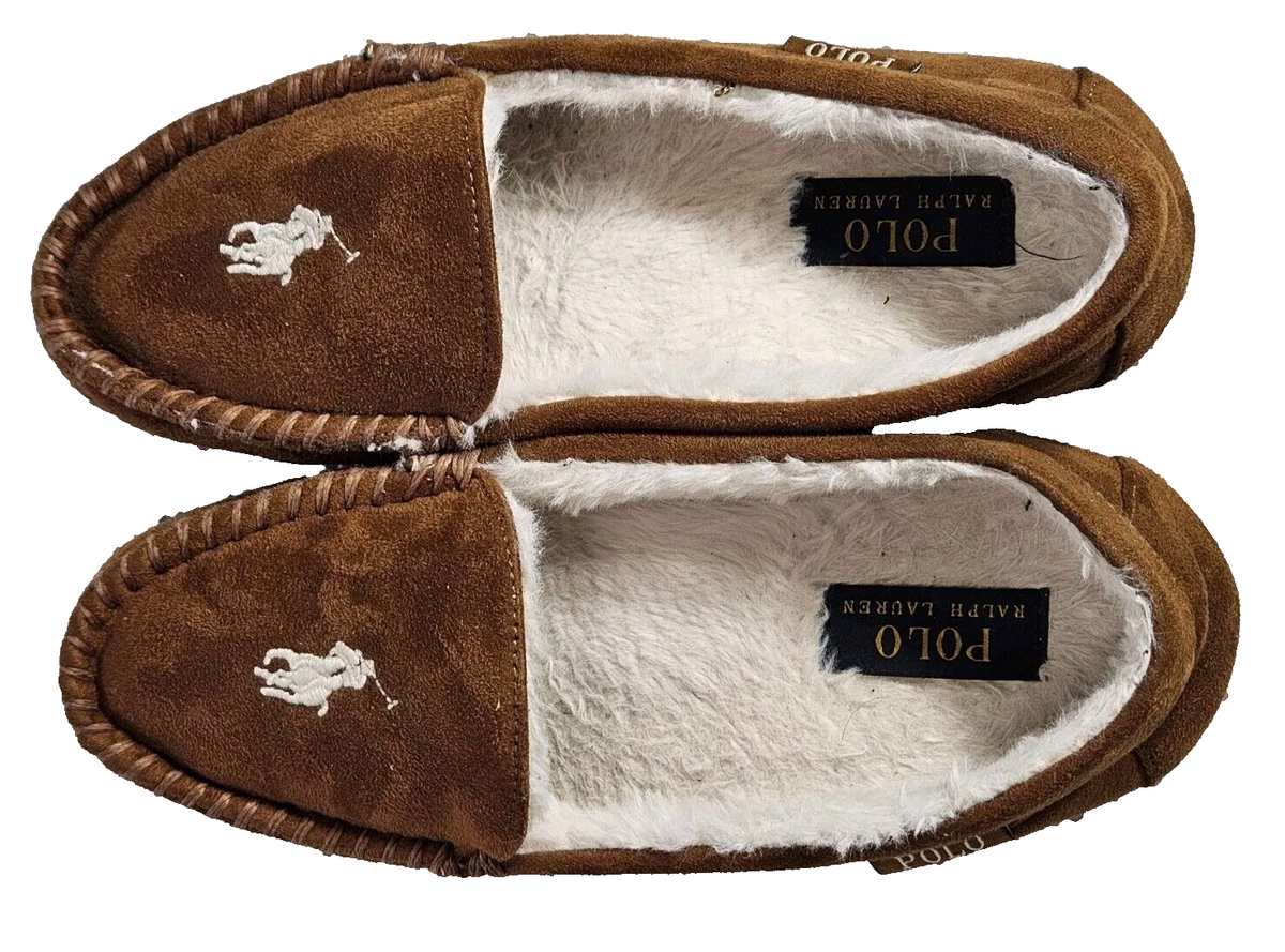 Brown Polo Ralph Lauren Slippers, size 8 Polo Ralph Lauren Brown Slippers for Men for sale | eBay main image 4