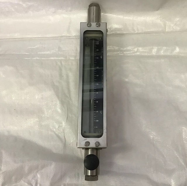 BROOKS INSTRUMENT DIVISION 1110CJ46CJDAG FLOW METER GAUGE GLASS GPM
