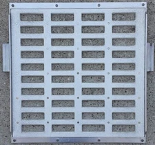 Melco Embroidery Machine Patch Frame 3" W x 1" H