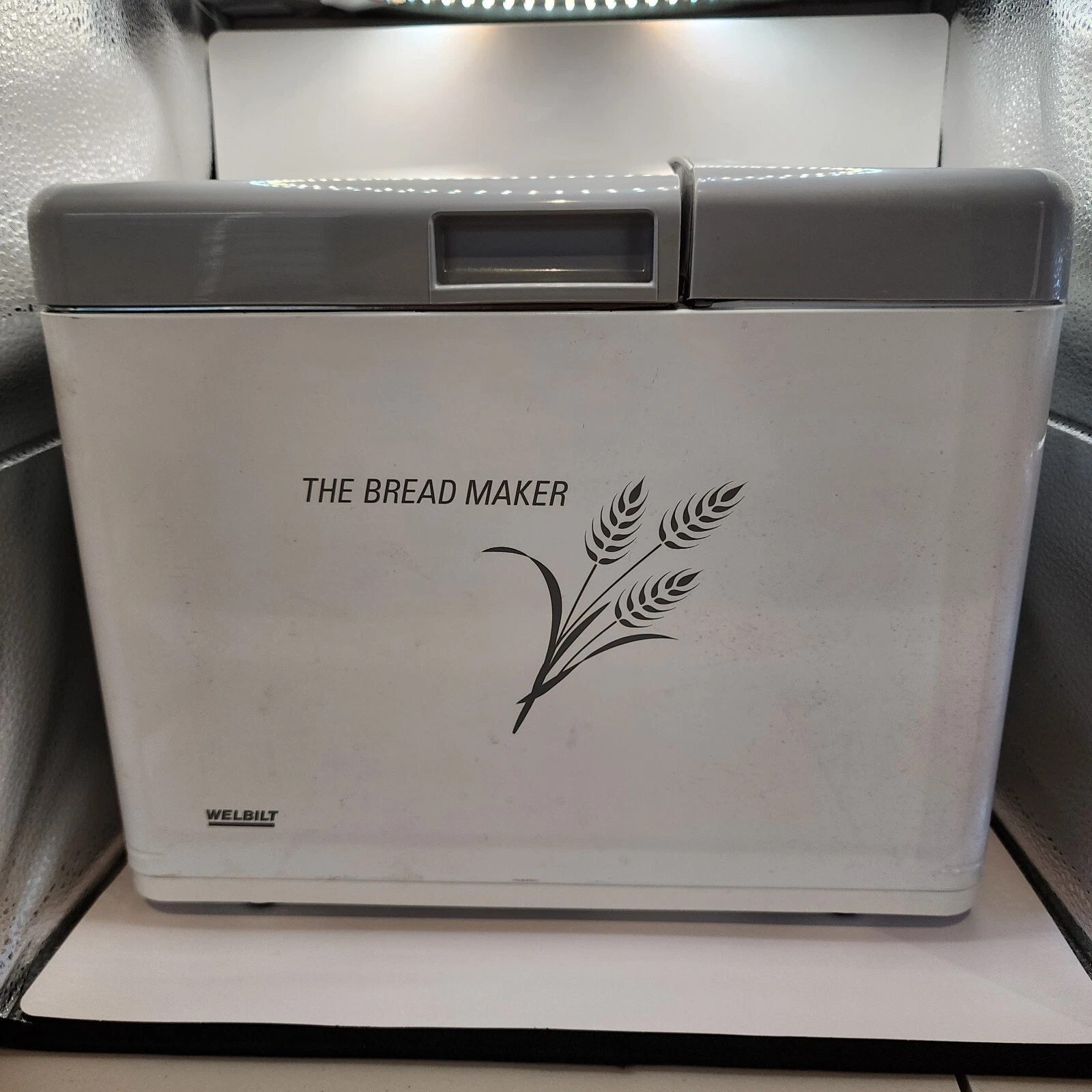 Welbilt ABM 350-3 Bread Maker Making Machine 1lb Loaf W/Manual & Recipe Cookbook