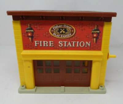 Fisher Price Fire Station Working Bell 1979