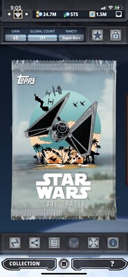 Topps Star Wars Digital Card Trader Battle Of Scarif Tie Striker