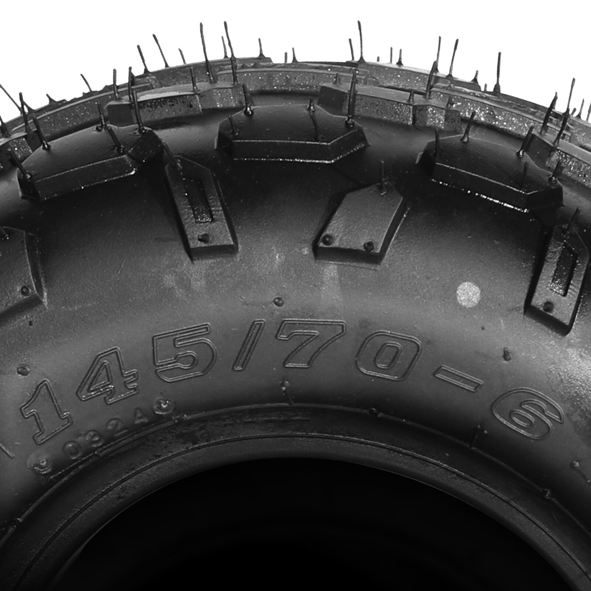Set of 2 145/70-6 ATV Go Kart Tires 4 Ply 145x70-6 Tubeless Set of 2 145/70-6 ATV Go Kart Tires 4 Ply 145x70-6 Tubeless
