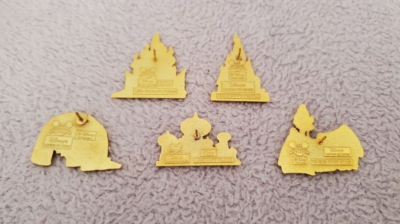 ディズニー ピントレ キャッスルピン7点セット ディズニー ピントレ