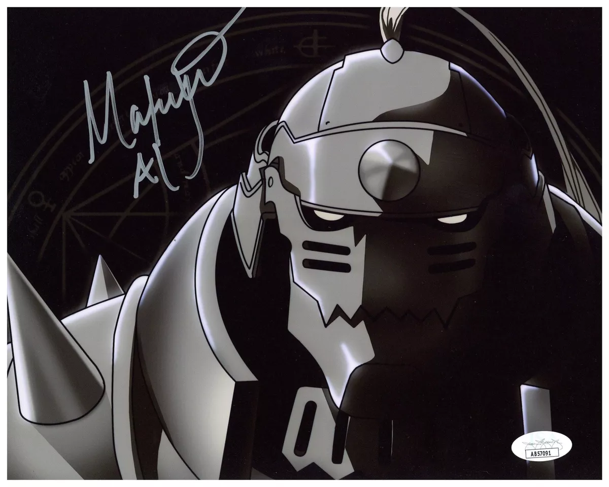 Maxey Whitehead Signed 8x10 Photo Al Fullmetal Alchemist JSA COA