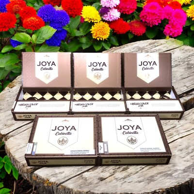 Lot of 5 Joya Empty Cigar Boxes #40