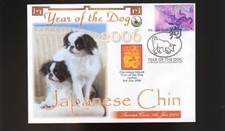 Japanese Chin Dog Stamp Cover 2006 Year Of The Dog 1