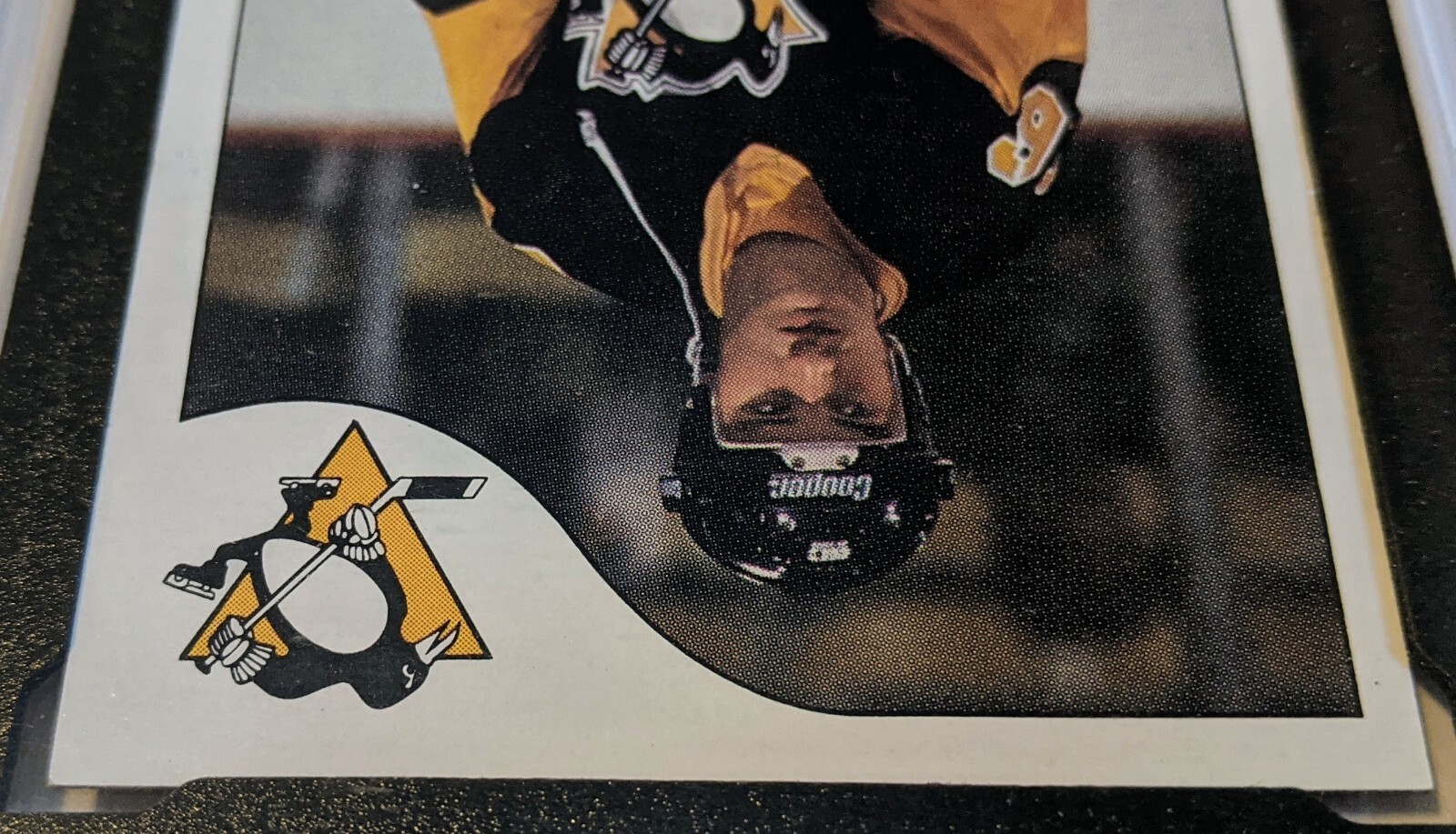 9 Mario Lemieux 198586 TOPPS Rookie Hockey Card Oilers Graded KSA