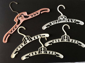 vintage baby clothes hangers