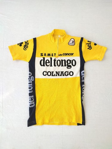 Short De Cyclisme Vintage Colnago - Fabriqué En Italie, Taille L, Noir - Occasion Rare