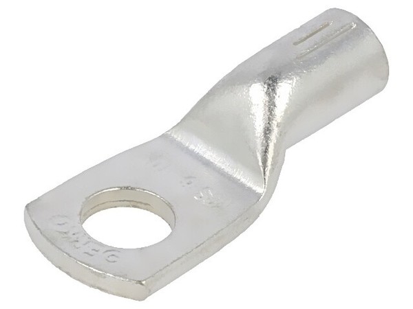 5X KCS_6-10/1 Kabelschuh: Rohrkabelschuh M6 10Mm2 Klemmverbindung Verzinnt Erko-image