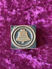 Early Bell System Telephone Letterpress Ink Print Printer Block Stamp