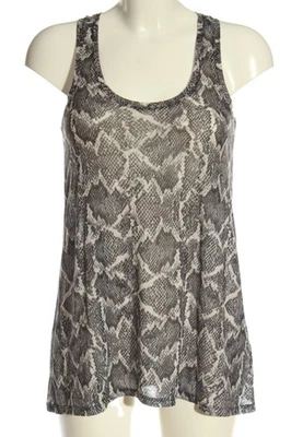 H&M Haut basique Dames Top T EU 34 noir-blanc cassé style décontracté - Photo 1/4