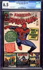 AMAZING SPIDER-MAN #38 CGC 6.5 OW/WH PAGES // 2ND CAMEO APP MARY JANE 1966