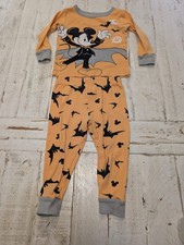 DISNEY S MICKEY MOUSE HALLOWEEN PAJAMA SET SIZE 2T